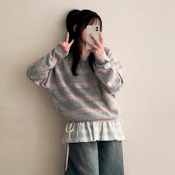 hijjoo（ハイチュー）の「Needen Layered Frill Wrap Skirt（Skirts）」