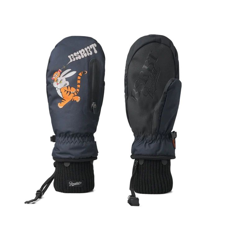 BOMB TIGER RABBIT ZIPPER POCKET GLOVE