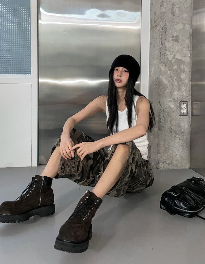 [LANARCH] Destroyed Logo Sleeveless