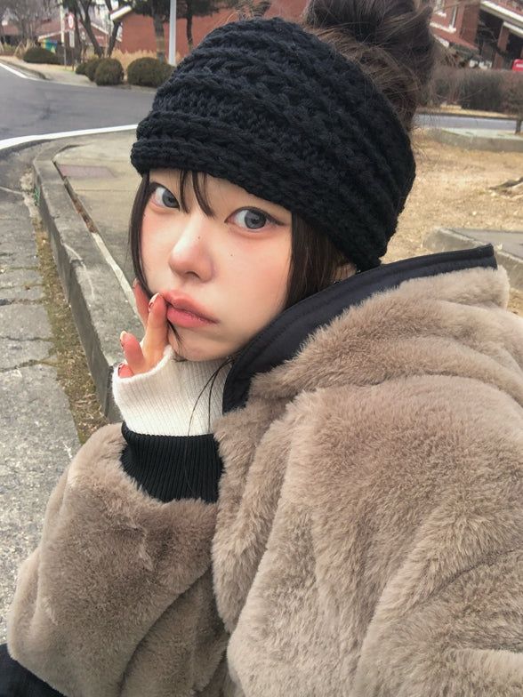 anyonemore（エニーワンモアー）の「シヨンケーブルヘアバンド（ヘアアクセサリー）」