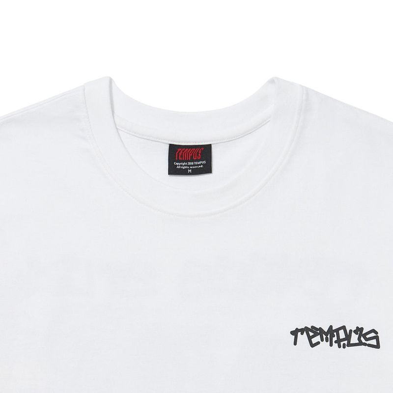 BIRD MAN GRAPHIC T-SHIRT [WHITE]