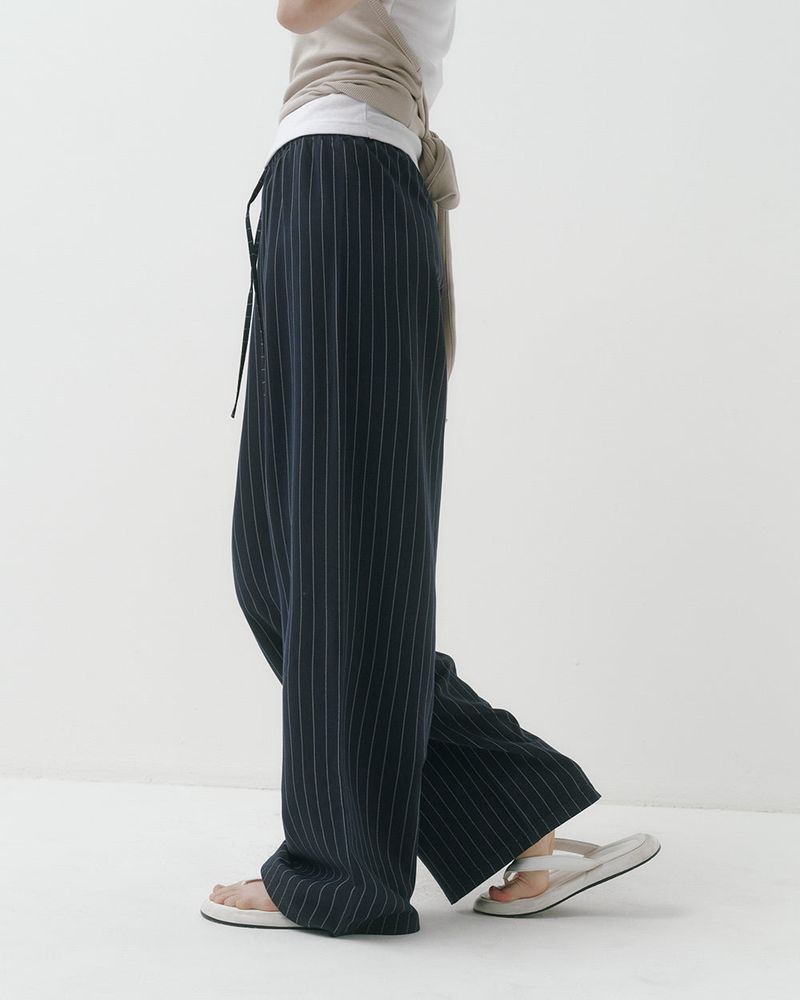 [MADE] Wear, striped long pants