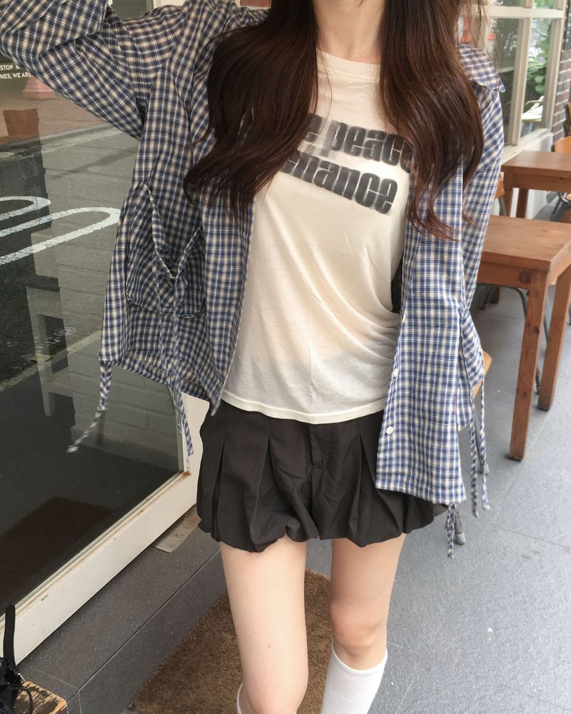 kyoive（コイブ）の「Pocket check shirts（Tops）」