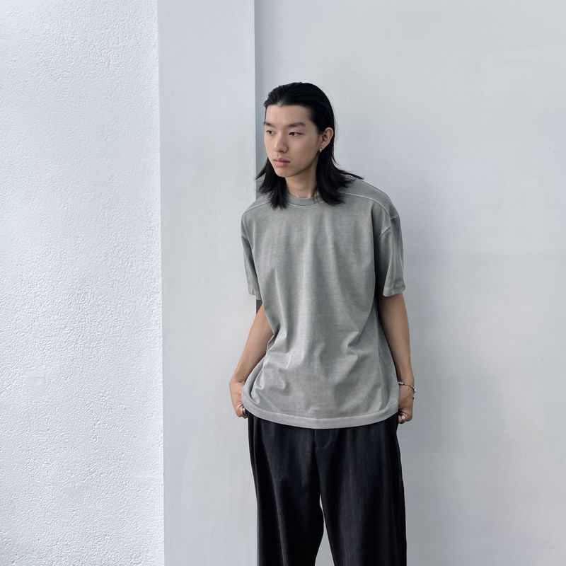 Cloud Grey Relaxed Tee