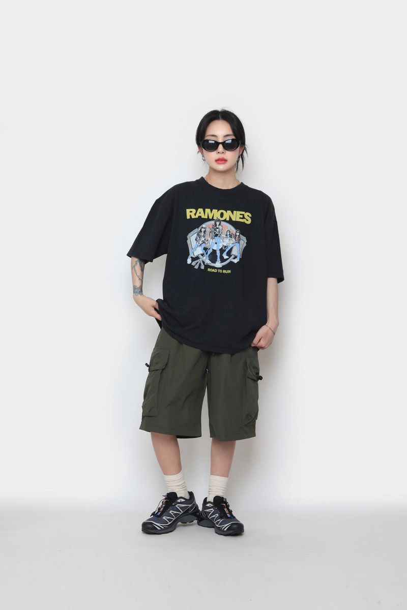 lil cargo half pants