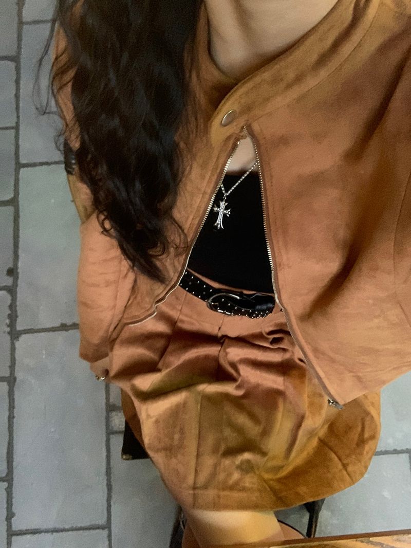 [MADE] Rump Suede Racing Jacket