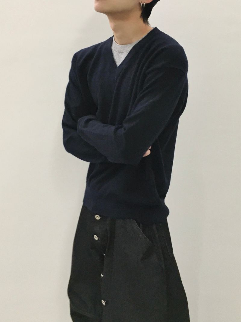 Tribe Layered Crop V-Neck Knit 4C