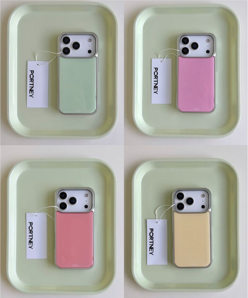 portney （ポトニー）の「シルバーシャーベットエポキシケース（スマホグッズ/小物）」