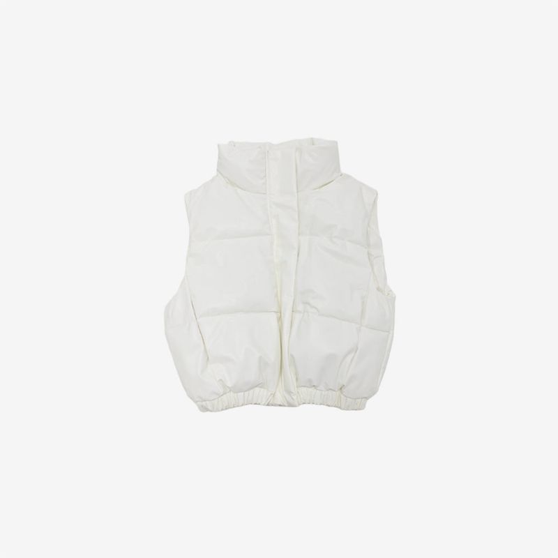 Linian Leather Padded Vest