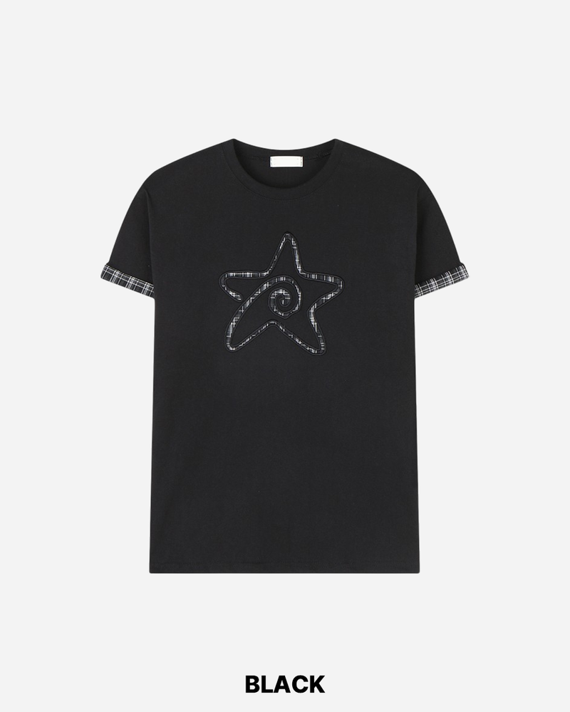 Mard Patch Rol-up Short Sleeve T