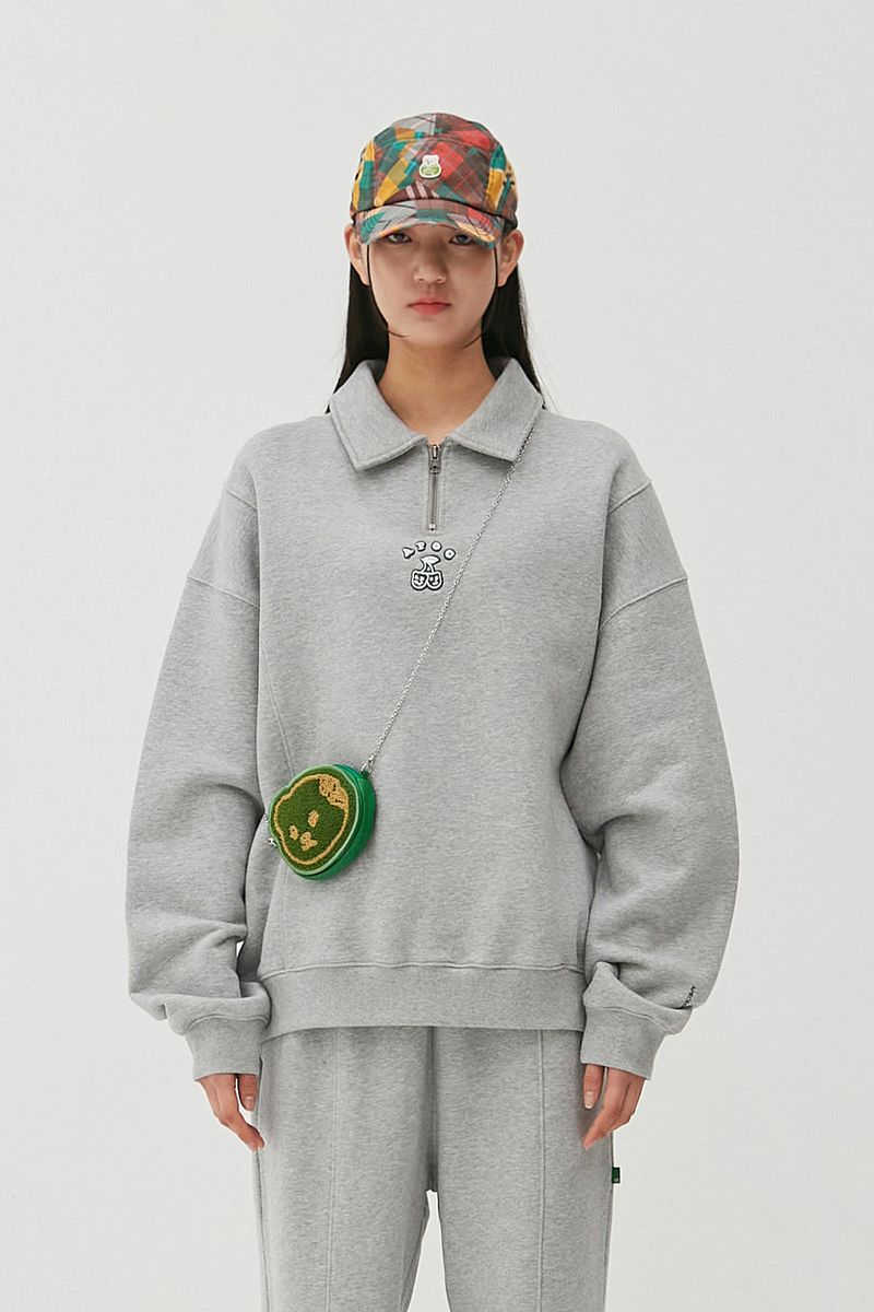 T.D BEAR Mini Pouch_Green