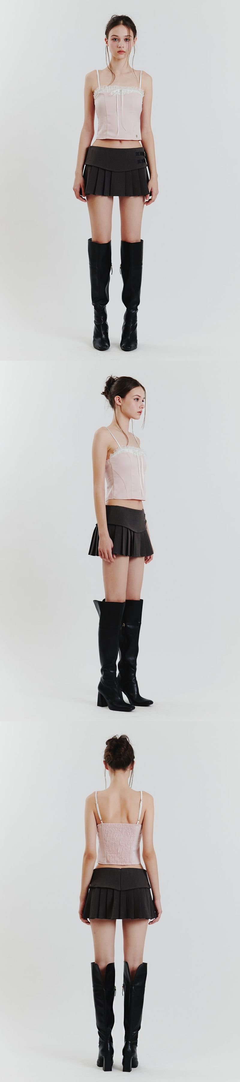 CHARLOTTE LACE TOP pink