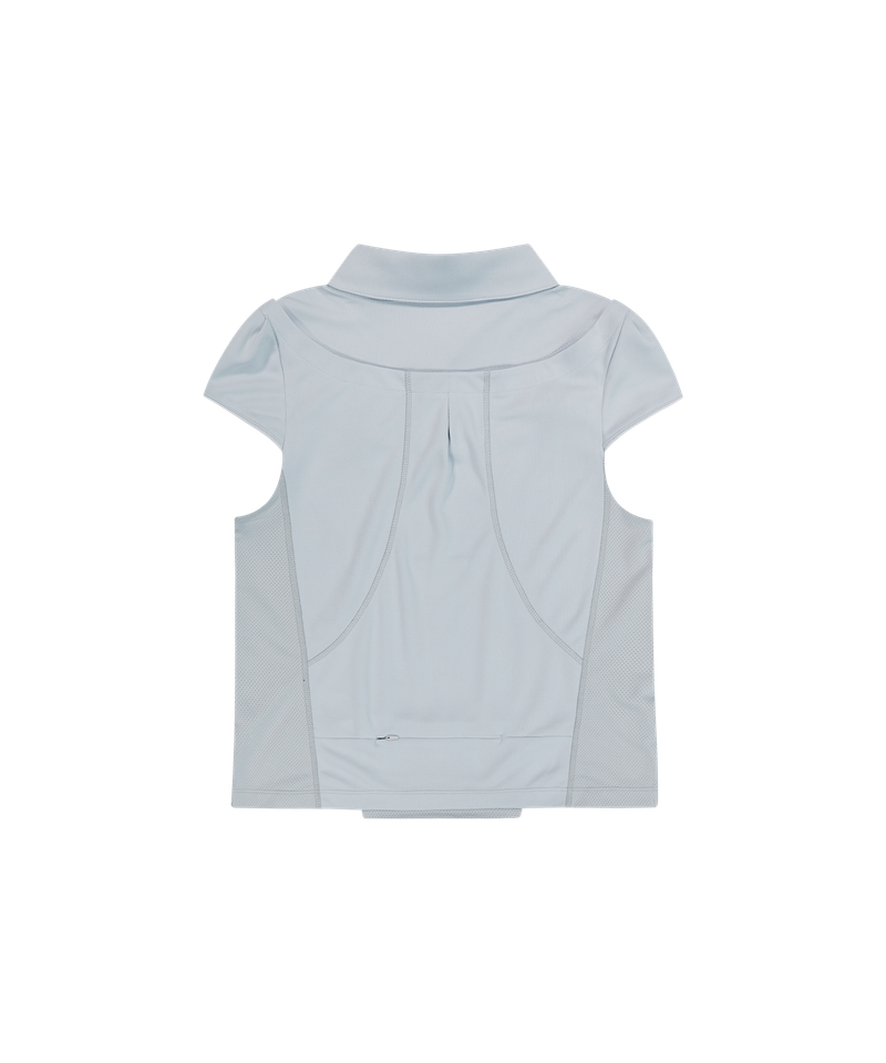 Detachable Collar T-shirt / Grey