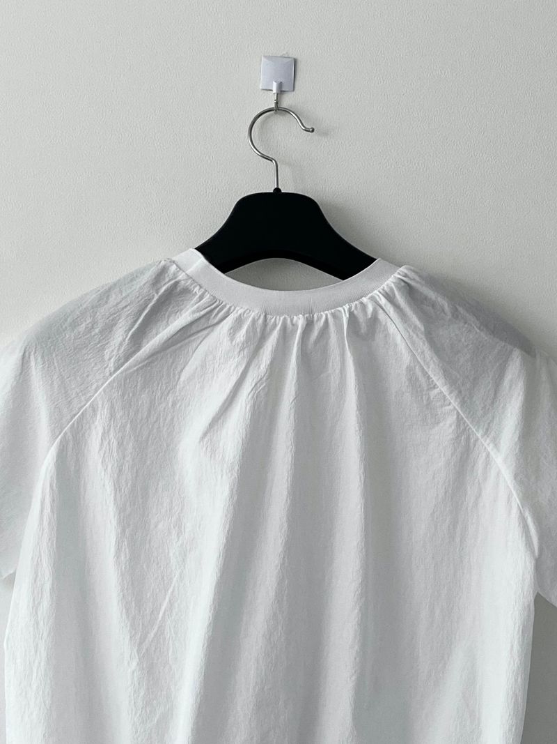 String point short-sleeved