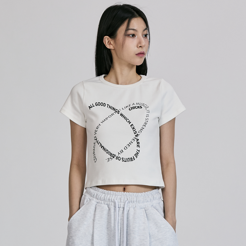 Fuzzy Scan(ファジースキャン)の「ALL GOOD CROP TOP(Tops)」