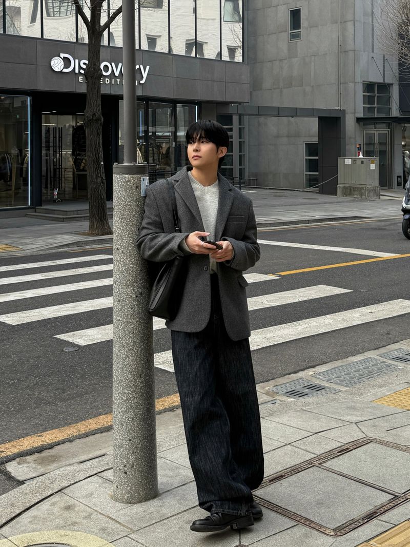 Duns wool blazer jacket