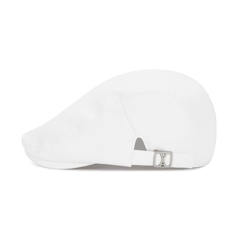 VA Square Belt Hunting Cap / White