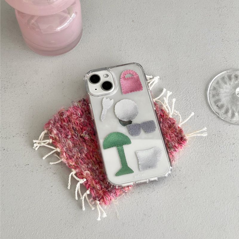 [MADE] favorite things jelly hard case (pink)