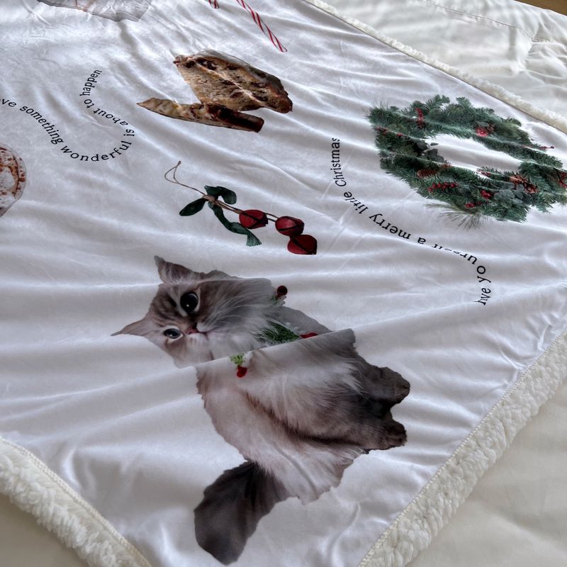 Fluffy Christmas Blanket - 100x150cm