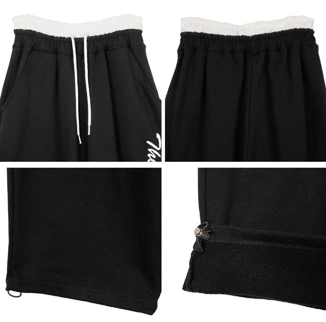 Muel Layered Embroidered Training Pants