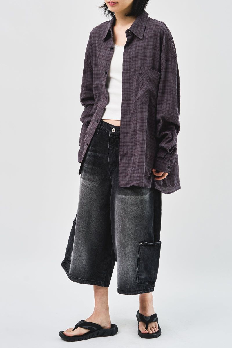 Luna Bermuda Denim (2color)