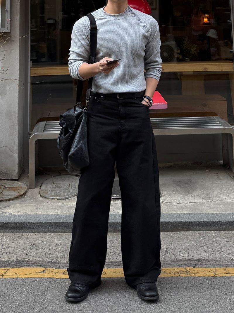 Dune cut-out denim pants