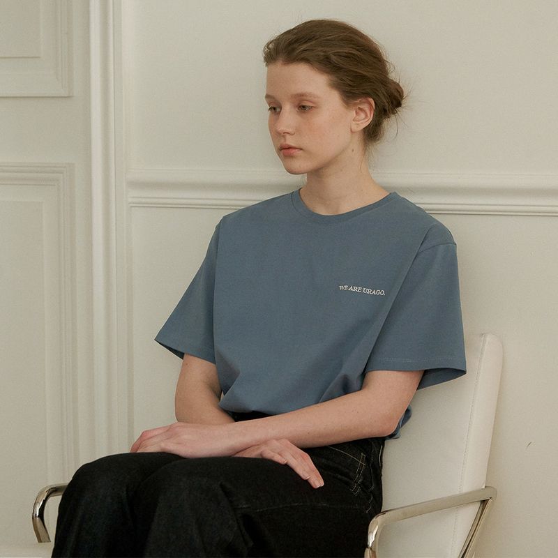 URAGO（ユラゴ）の「Relax embroidery t-shirt（Tops）」