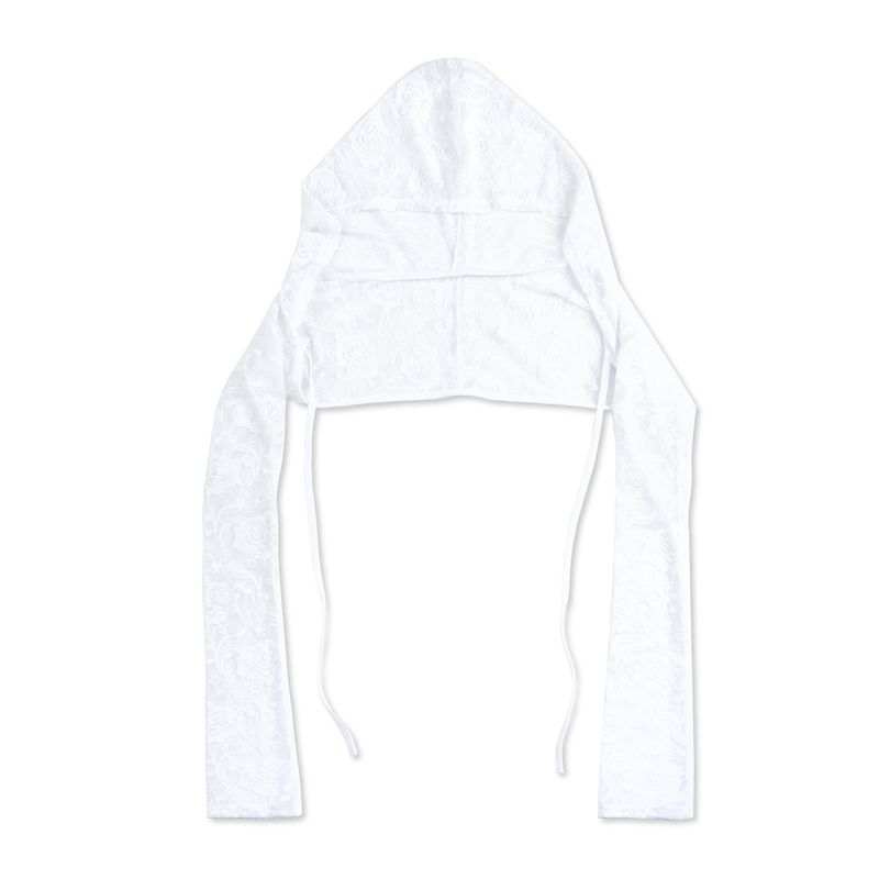 TAAE（テ）の「[MADE] Lace Hoodie Bolero Cardigan 002（）」