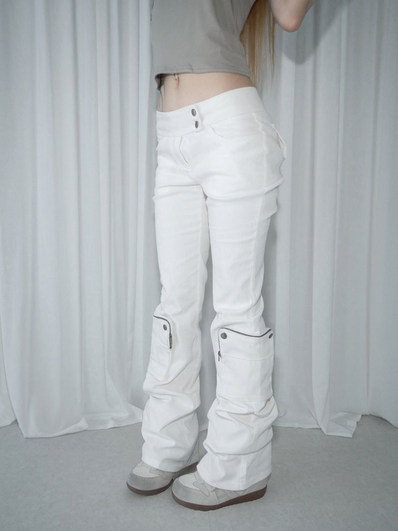 slay pocket bootcut pt (2 color) 