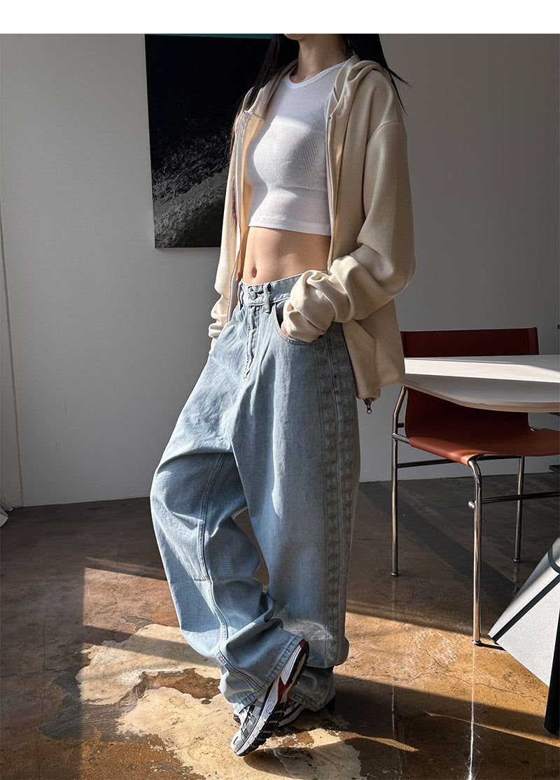 [S/S] Handmade stitch denim pants(2color)