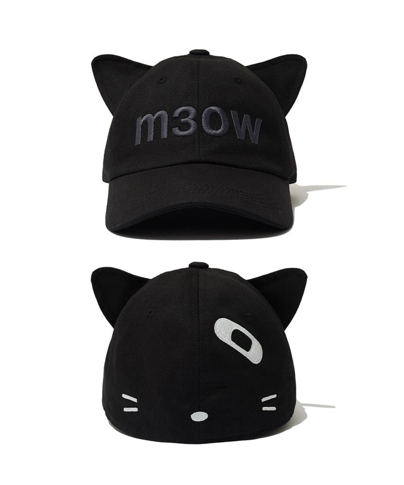 M3OW CAT EAR BALL CAP