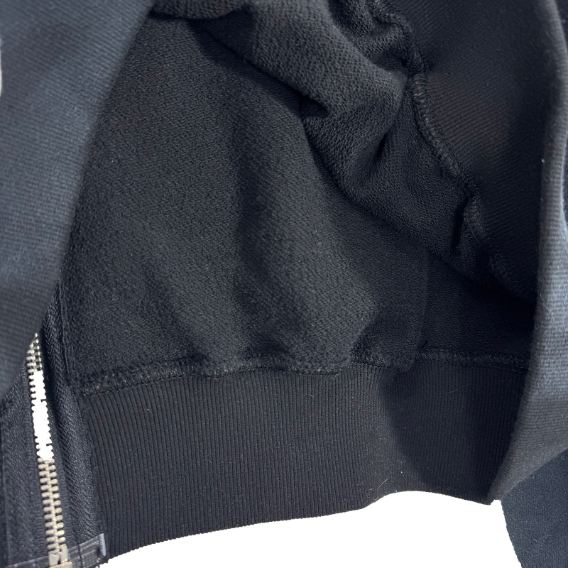 dirty eagle hooded zip-up