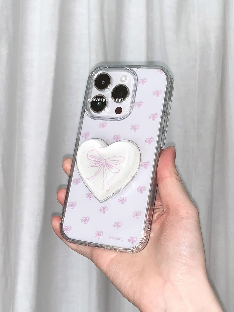 [jelly hard] ribbon pattern case