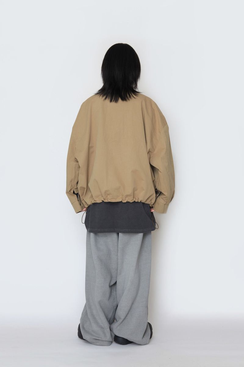 Porter color high neck jacket