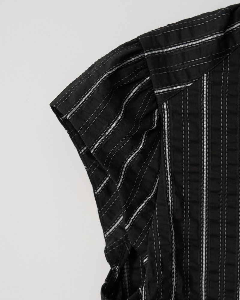 Angel Wing Blouse - black