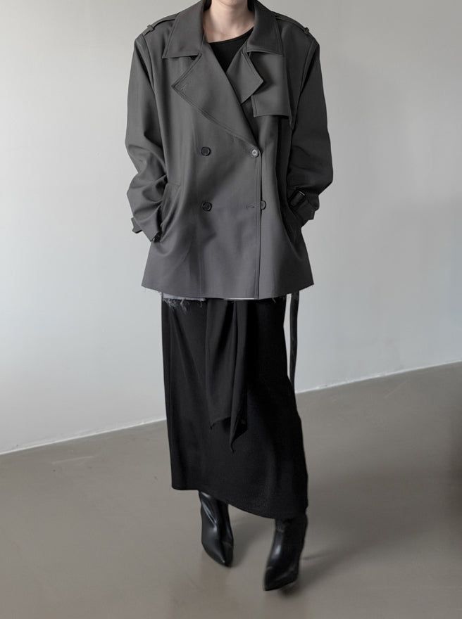 Bagel Short Trench Coat