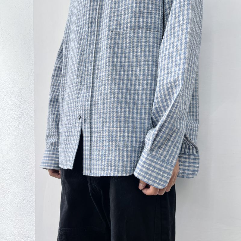 Airy Micro Check Shirt