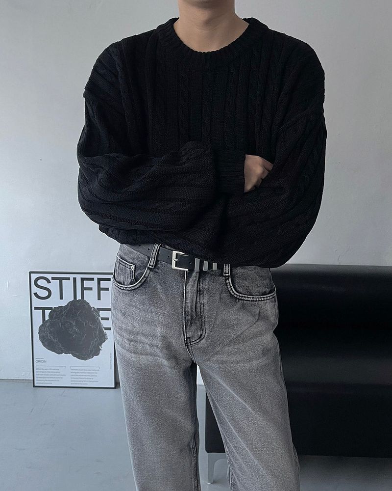 GL Twisted Round Knitwear (5 colors)