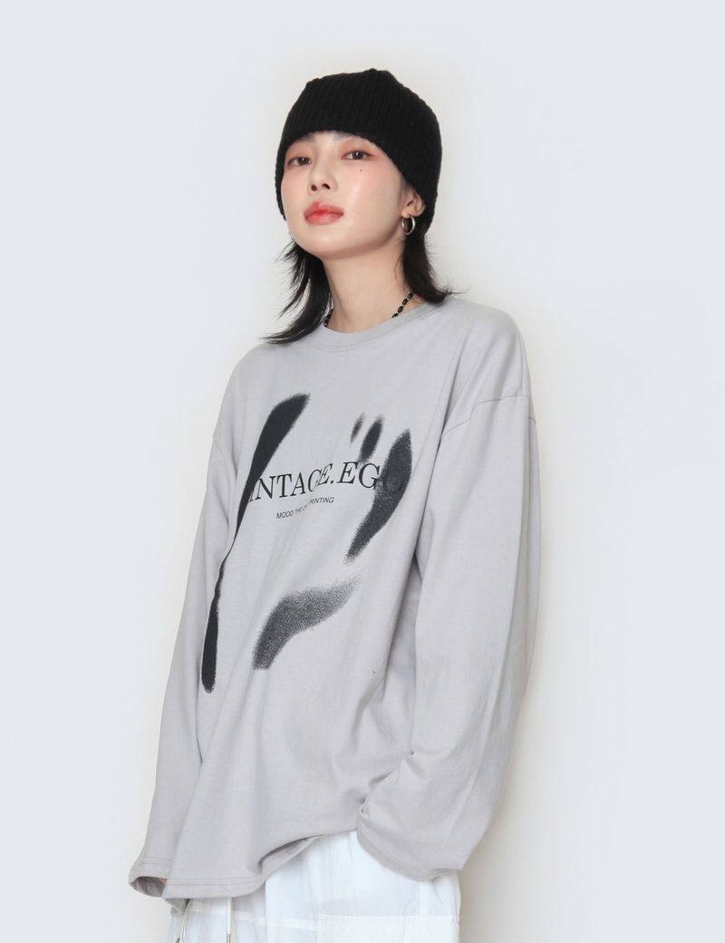 nutellike(ヌテールライク)の「Dry Mood Long Sleeve T(Tops)」
