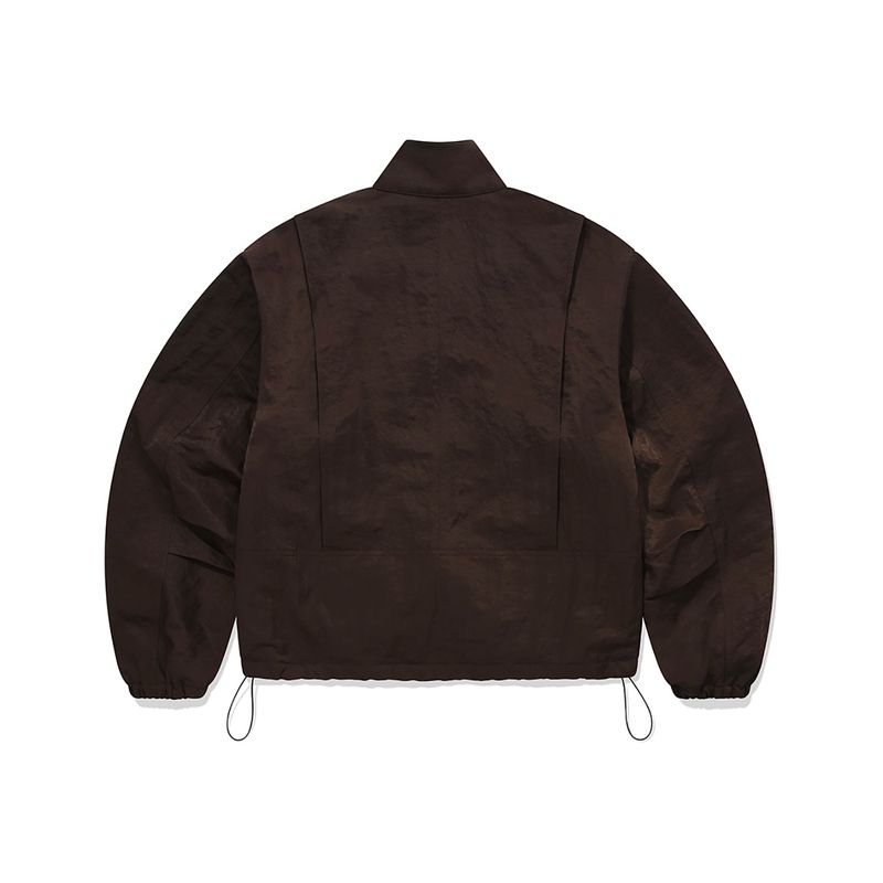 Harrington blouson jacket / Brown