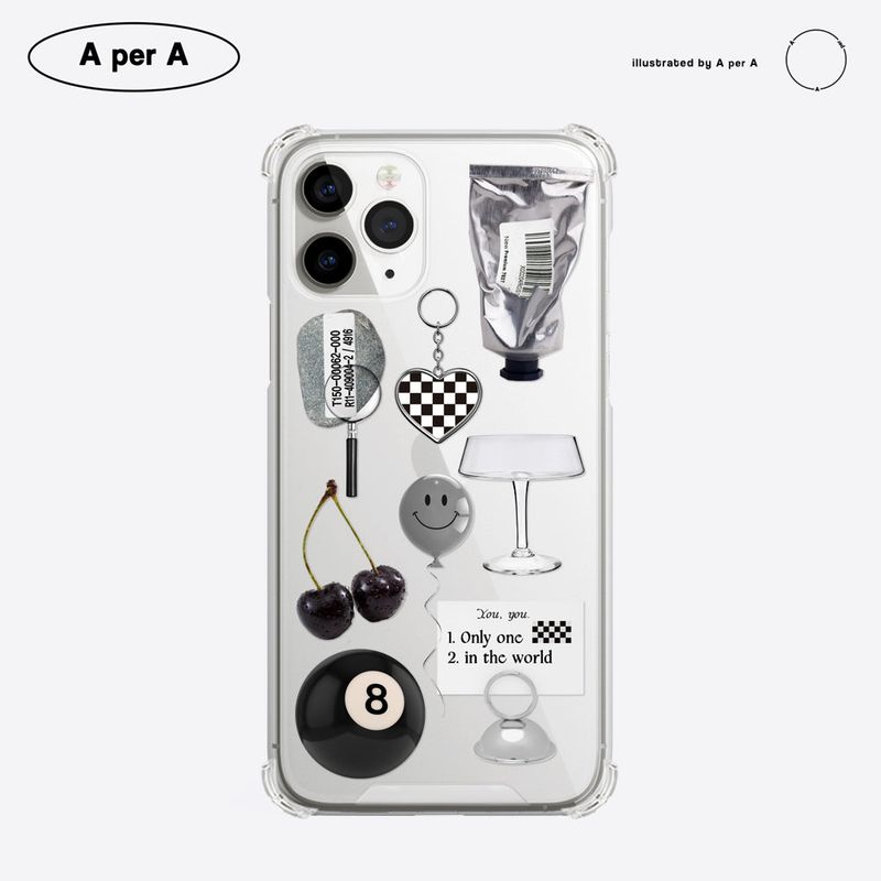 A per A(エイパーエイ)の「Black studio object(Smartphone Accessories)」