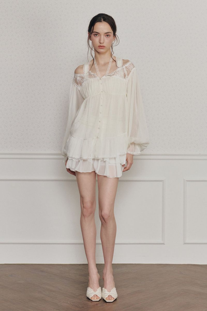 MOONRISE BLOUSE cream