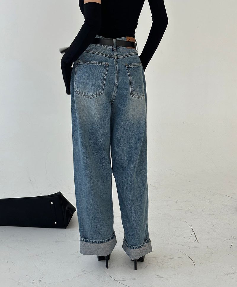 Unbalanced Off-Shoulder Warmer SET T-Shirt