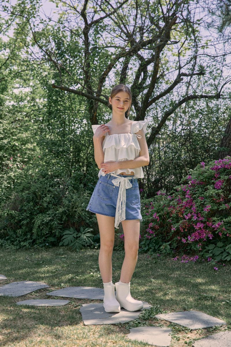 ROSE'S FARM HALF PANTS (2 COLORS)