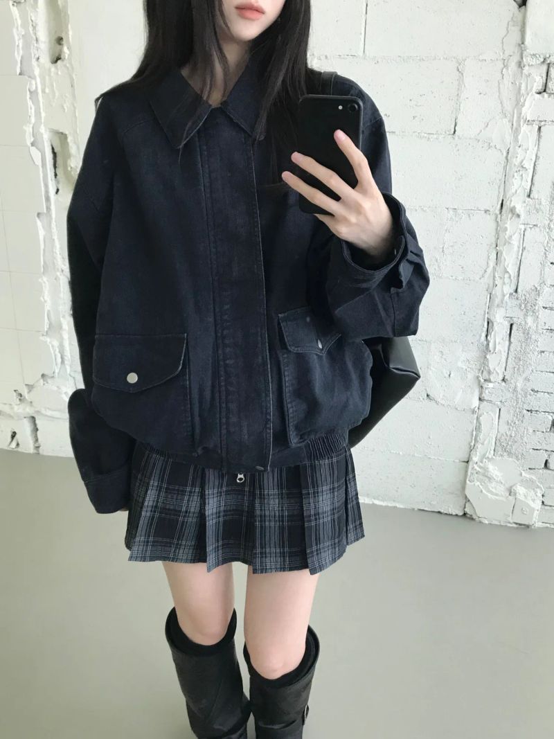 Claire Cotton Washed Jacket (3 colors)