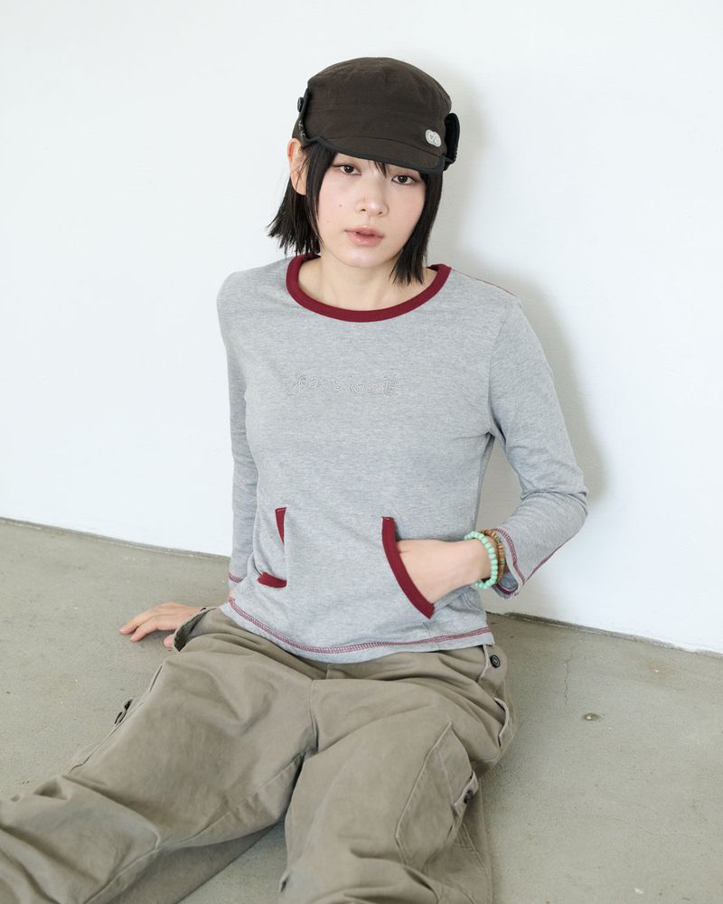 Patch Pocket Capri Sleeve