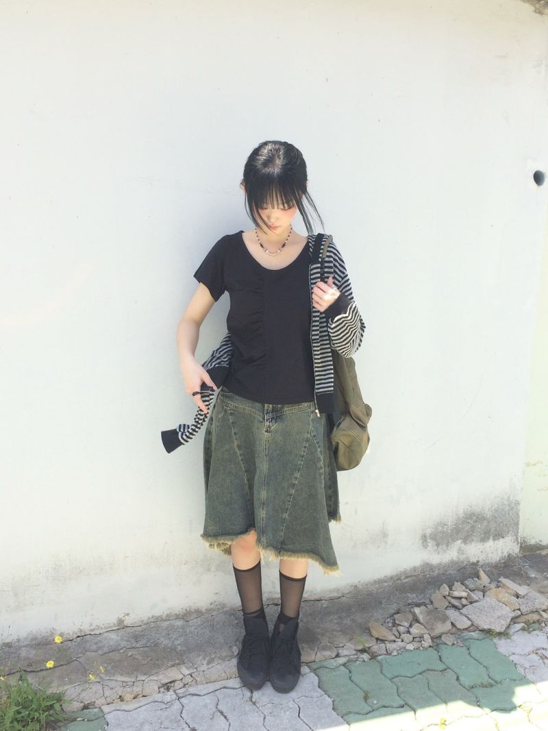 vintage two-tone backpack