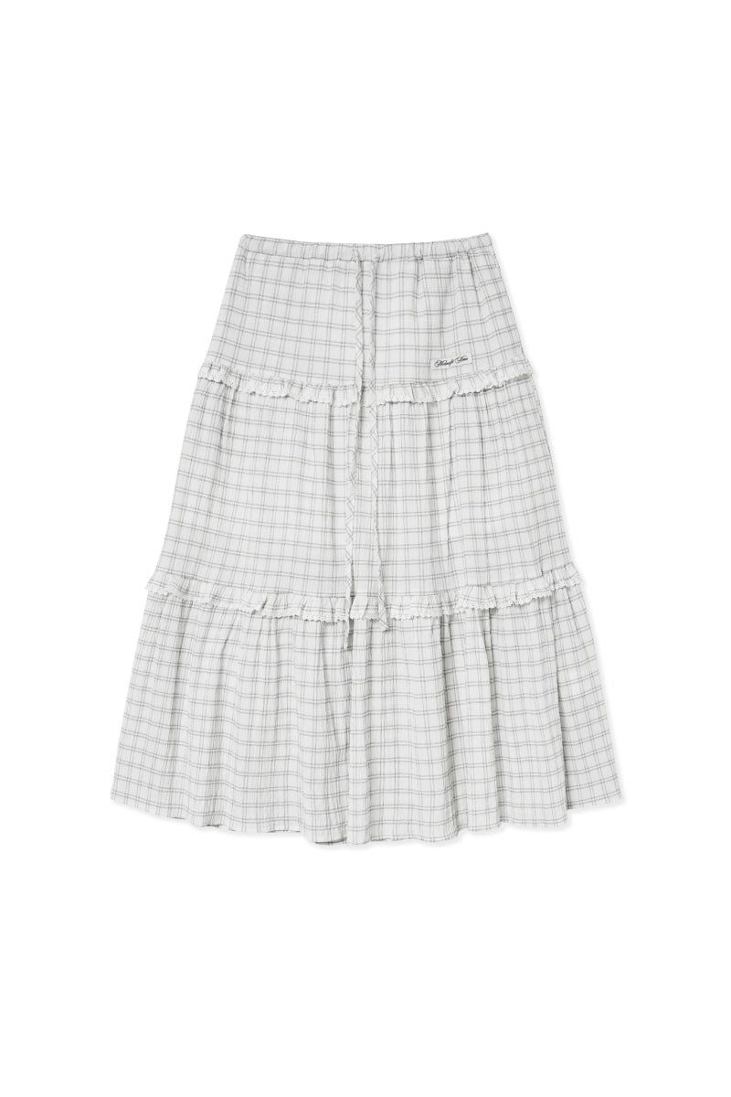 long cc skirt (white)
