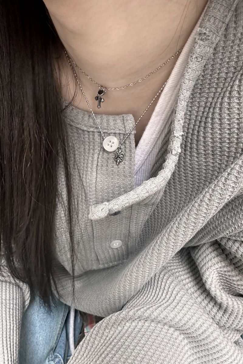 P:ReinSein（レインセイン）の「ボールチェーン] アンティークキュービックネックレス（アクセサリー）」