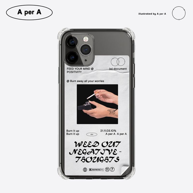 A per A(エイパーエイ)の「Negative Burn it up(Smartphone Accessories)」